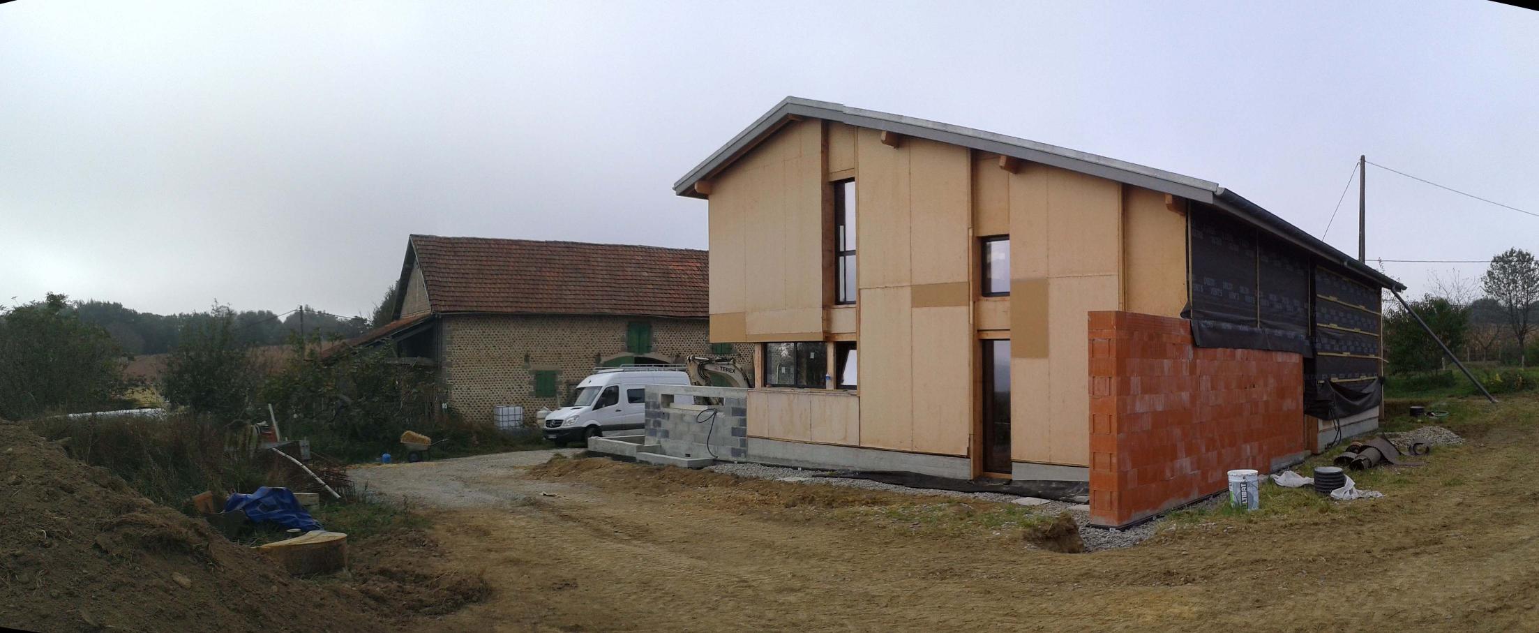 Maison bioclimatique à Bernadets — vue 4